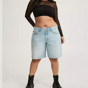 Torrid Elegant Black Sheer Mesh Top Women's Size 4 XL